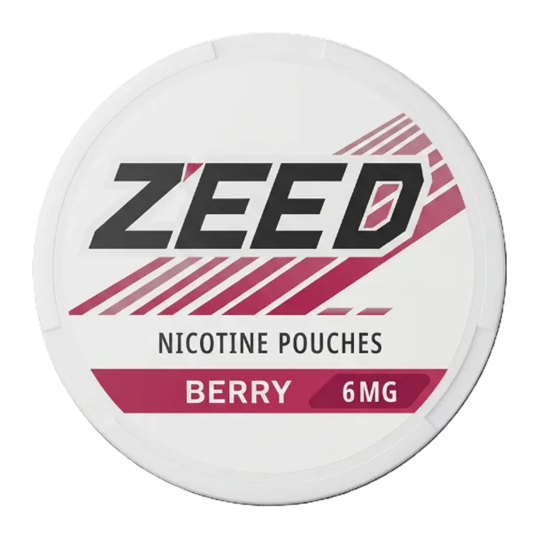 ZEED Berry nicotine pouches can