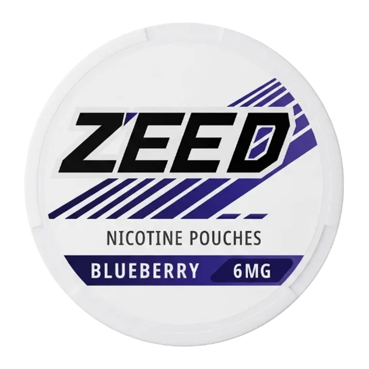ZEED Blueberry nicotine pouches can